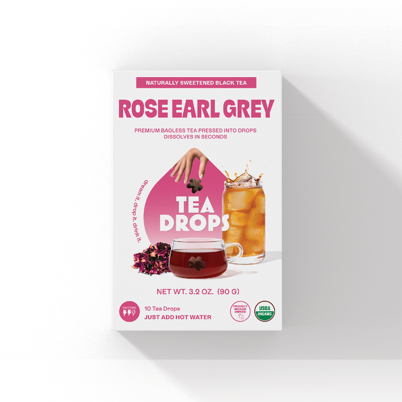 Rose Earl Grey Tea Box