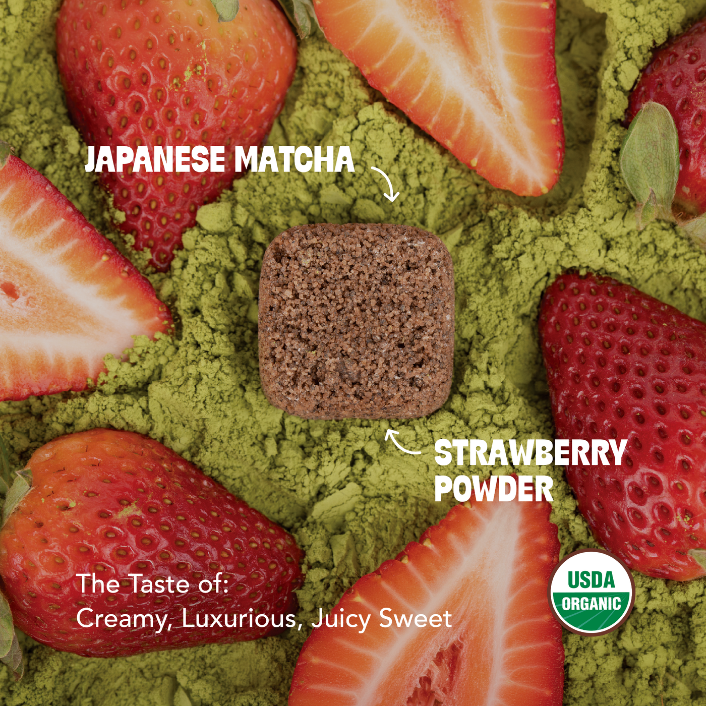 Strawberry Matcha Tea